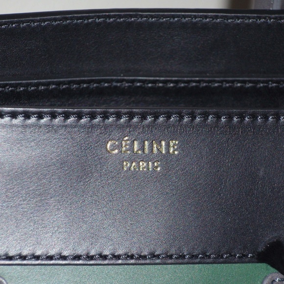 Celine tricolor Mini Luggage Tote w/organizer - Picture 5 of 16